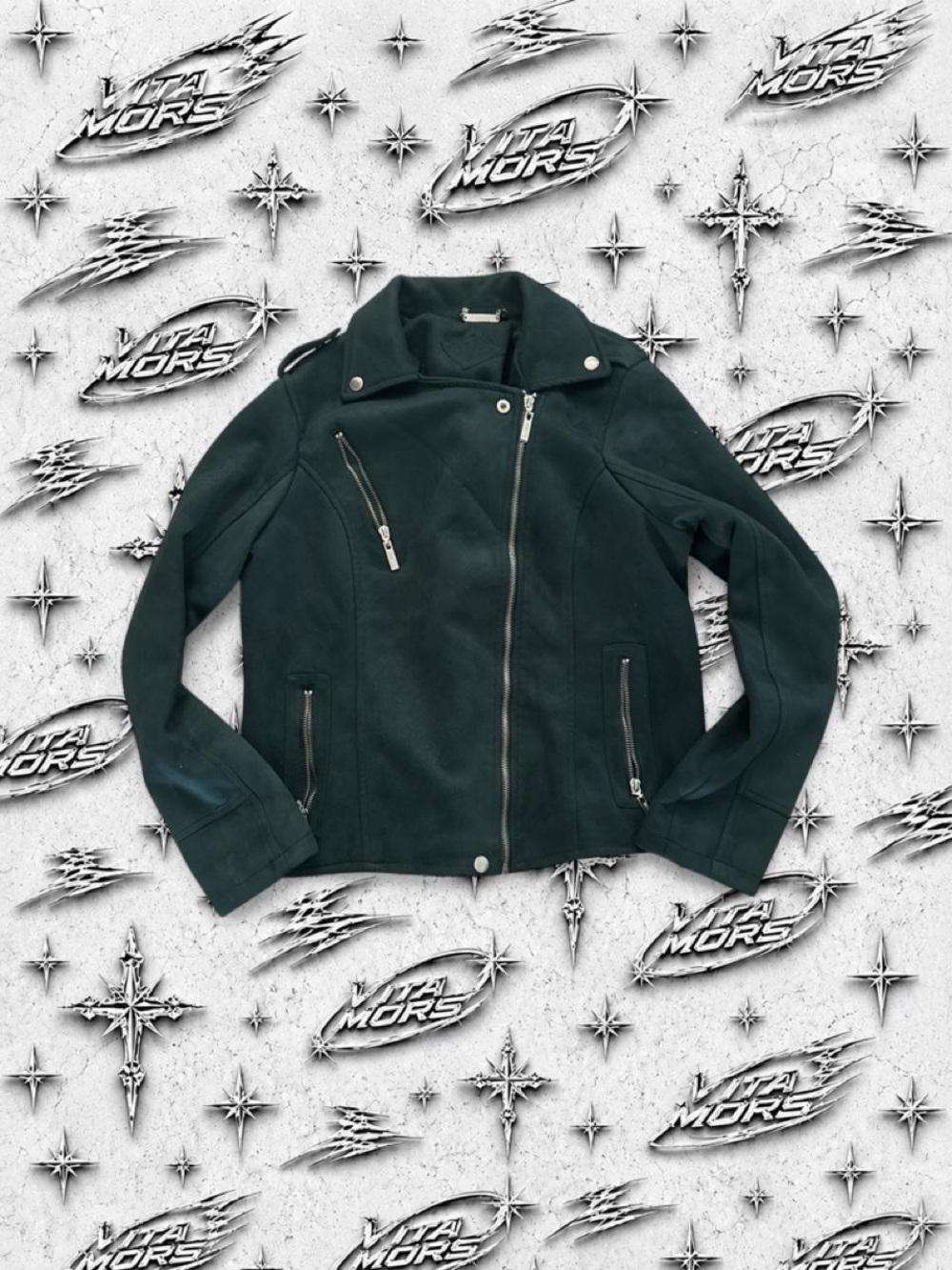 Jou Jou Women’s Super Cute Jacket with Suede style material
